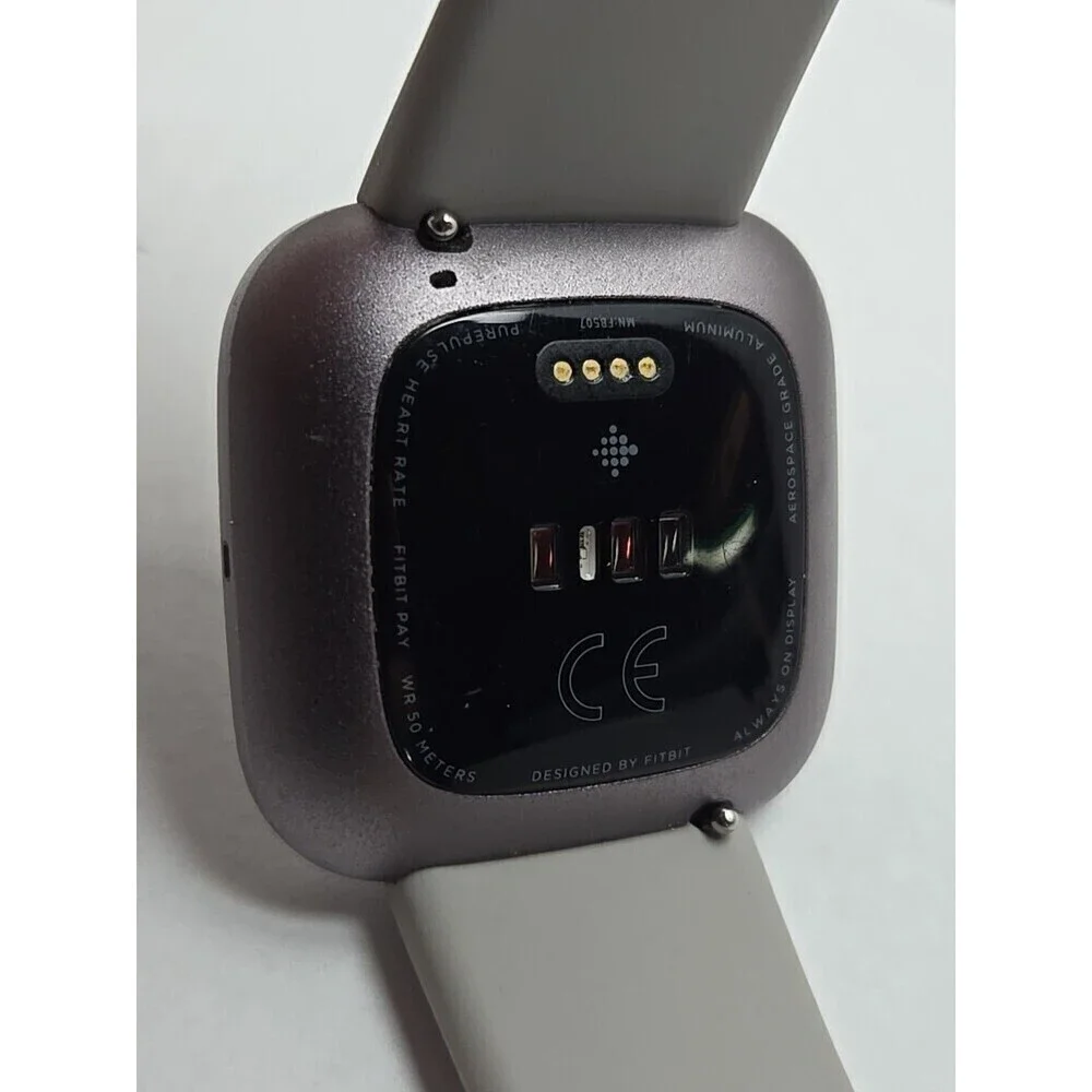 Fitbit Versa 2 Smartwatch Gray 40mm Alexa WR50M Always On Display No Charger